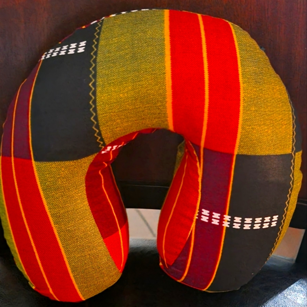 Child/Youth Memory neck pillow African fabric